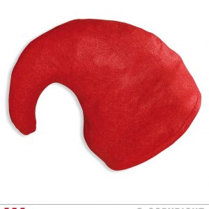 Bonnet lutin rouge recourbé