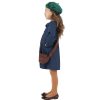 Costume enfant deuxième guerre mondiale fille profil