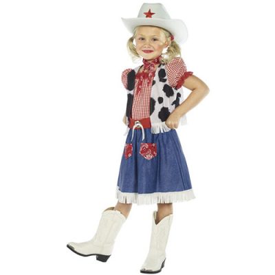 Costume enfant mignonne cowgirl