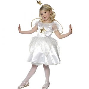 Costume enfant petit ange blanc star