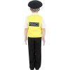 Costume enfant policier dos
