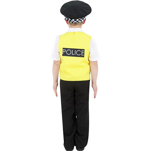 Costume de policier enfant jaune - Partywinkel