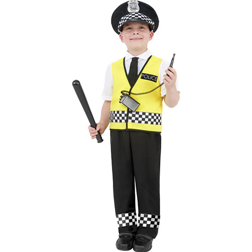 Déguisement Policière uniforme - Fille - Déguisement Enfant - Rue