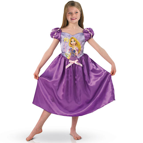 Robe Raiponce violette pour enfants - Déguisement Avenue