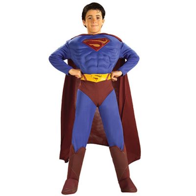 Costume enfant Superman musclé