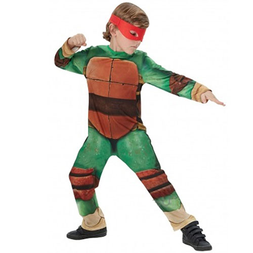 Costume enfant Tortue Ninja combinaison et masques