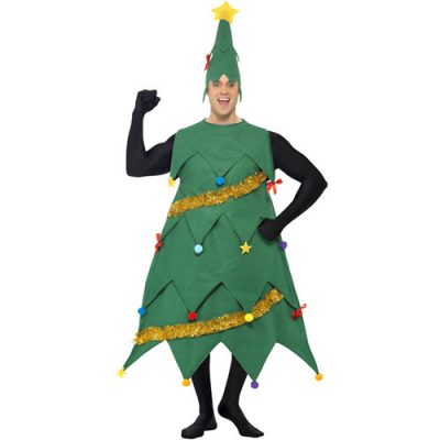 Costume homme arbre de Noël deluxe