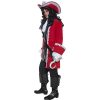 Costume homme Authentic capitaine pirate profil