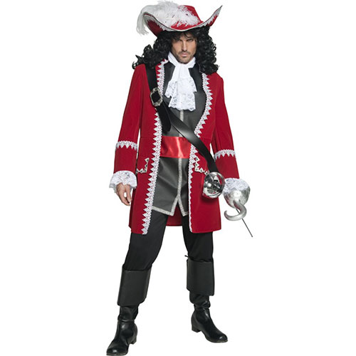 Chaussures femme capitaine pirate 3D T Shirt Buccaneer Déguisement Caraïbes Crochet 
