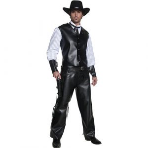 Costume homme Authentic western bandit armé