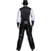 Costume homme Authentic western bandit armé dos
