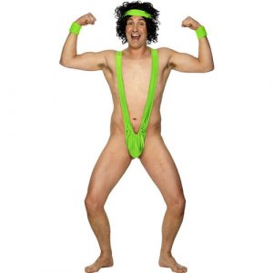 Costume homme Borat vert