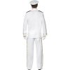 Costume homme capitaine blanc dos
