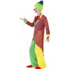 Costume homme clown cirque rigolo profil