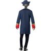 Costume homme commandant pirate dos