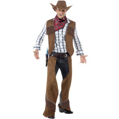 Costume homme cowboy franges