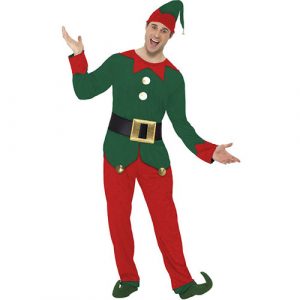 Costume homme elfe Noël