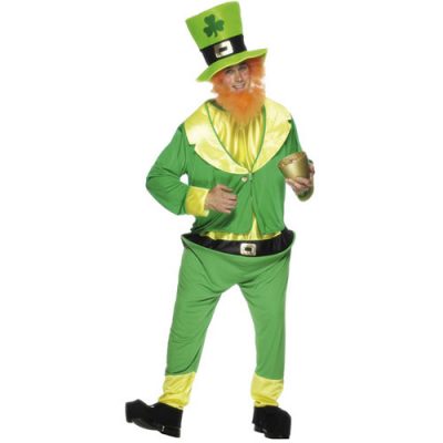 Costume homme farfadet vert