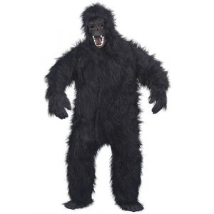 Costume homme gorille noir