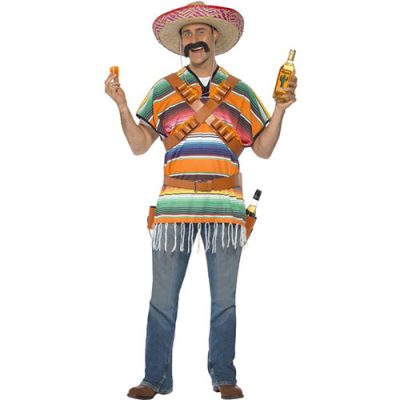Costume homme mexicain shooter Tequila