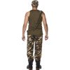 Costume homme militaire camouflage dos