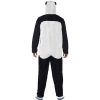 Costume homme panda noir blanc dos
