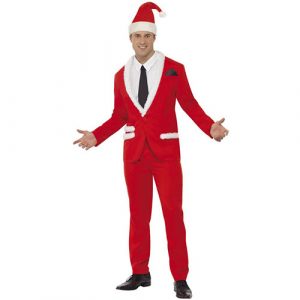 Costume homme père Noël élégant