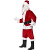 Costume homme père Noël luxe profil