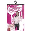 Costume enfant veste Grease rose fille pochette