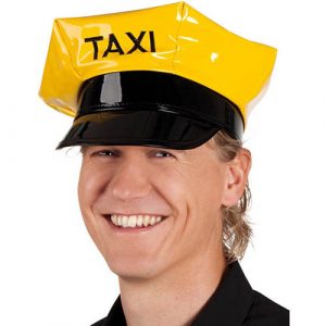 Casquette taxi jaune