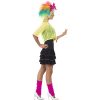 Costume femme 80s pop party profil