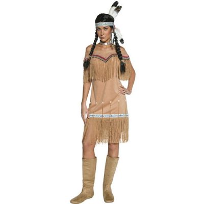 Costume femme Authentic Western indienne