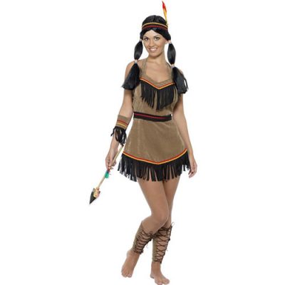 Costume femme beauté amérindienne