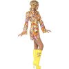 Costume femme belle hippie 1960 profil
