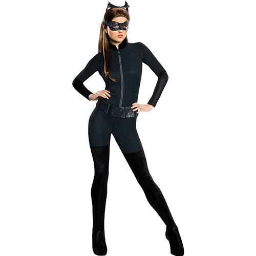 Costume femme Catwoman licence ensemble noir