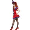 Costume femme cirque sinistre clown Bobo profil
