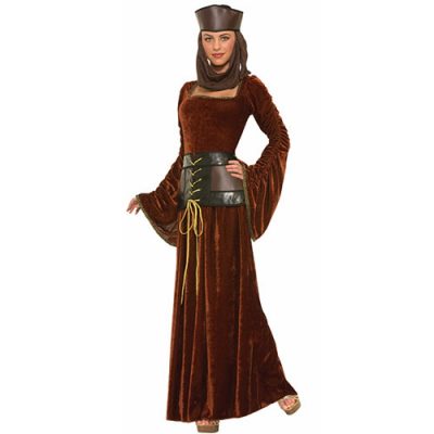 Costume femme dame médiévale élégante