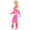 Costume femme fashion jogging années 80 profil