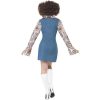 Costume femme groovy dancing dos