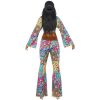 Costume femme hippie flower power dos