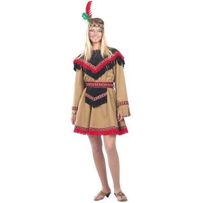 Costume femme indienne Kiowa