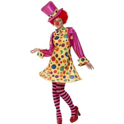 Costume femme lady clownette