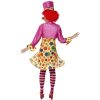 Costume femme lady clownette dos