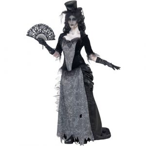 Costume femme veuve gothique fantôme