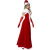 Costume femme Mère Noël raffinée profil