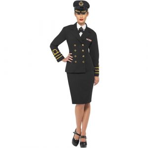 Costume femme officier de marine commander