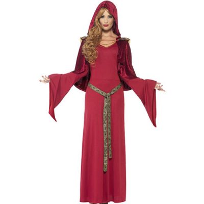 Costume femme prêtresse médiévale