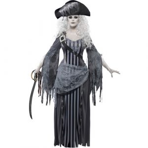 Costume femme princesse pirate de bateau fantôme