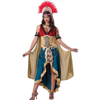 Costume femme reine maya