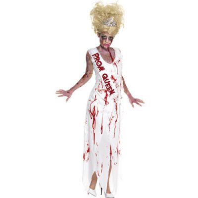 Costume femme reine de promo zombie